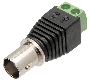 Adaptador Plug BNC Jack x Borne KRE Pacote com 25 unidades