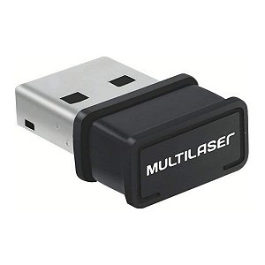 Adaptador Wireless (WI-FI) USB 2.0 150MBPS Moeda Multilaser