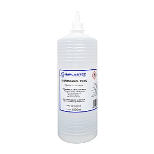 Álcool Isopropílico 1LT. (1000ML) Implastec