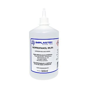 Álcool Isopropílico 500ML Implastec