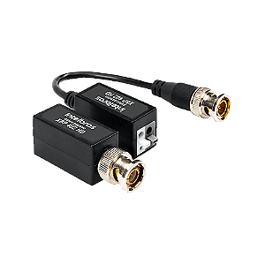 Balun Passivo de Vídeo 180º/180º com Cabo XBP 402