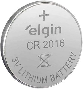 Bateria de Litio CR 2016 Elgin - unidade