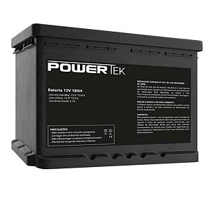 Bateria Selada PowerTek 12V 18AH Multilaser