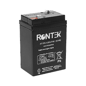 Bateria Selada Rontek 6v 4Ah