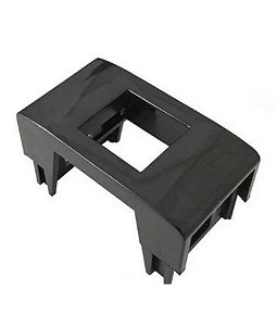 Bloco Pezzi para RJ-45 Keystone Dutotec - Preto