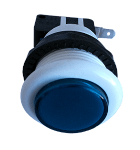 Botao Chave Switch NA Azul