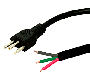 Cabo AC Tripolar PP 3 X 2,5mm 20A Rabicho