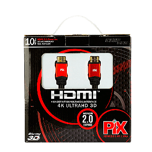Cabo HDMI 2.0 4k ultraHD 3D 10M
