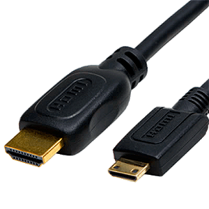 Cabo HDMI x Mini HDMI 1.5M V1.4 Banhado a Ouro
