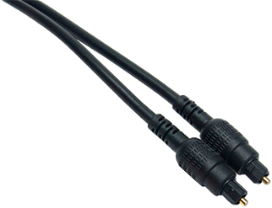 Cabo Óptica em Fibra de Áudio Macho x Macho 3M