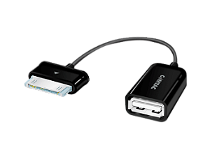 Cabo OTG Galaxy Dock Comtac 30 pinos para USB femea