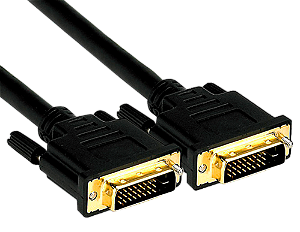 Cabo DVI 24+1 + DVI 24+1 3M