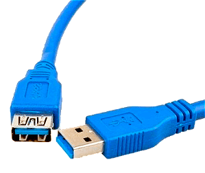 Cabo Extensor USB 3.0 Macho x Femea