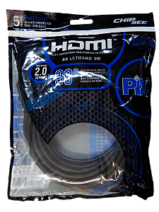 Cabo HDMI 2.0 4K HD 3D 5M