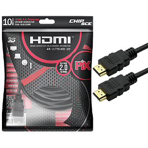 Cabo HDMI 2.0 4k ultraHD 10M