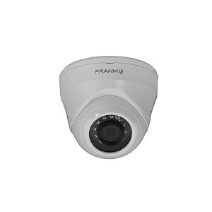 Câmera Dome Plástico FULL HD 2MP Frahm, Lente 2,8MM, Proteção IP66, 20M