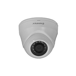 Câmera Dome Plástico FULL HD 5MP Frahm, Lente 3,6MM, Proteção IP66, 30M