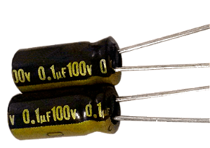 Capacitor Eletrolítico 0,1uf x 100V