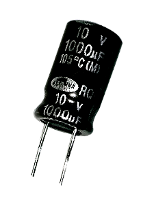 Capacitor Eletrolítico 1000uf x 10V