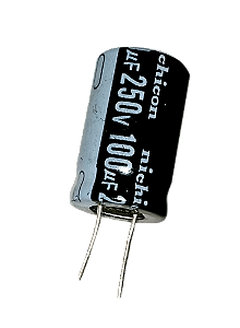 Capacitor Eletrolítico 100uf x 250V