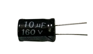 Capacitor Eletrolítico 10uf x 160V
