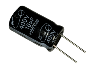 Capacitor Eletrolítico 10uf x 400V