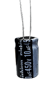 Capacitor Eletrolítico 10uf x 450V
