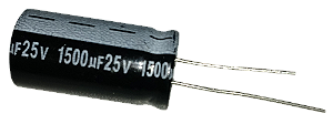 Capacitor Eletrolítico 1500uf x 25V