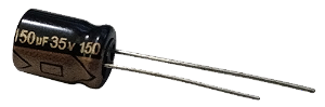 Capacitor Eletrolítico 150uf x 35V