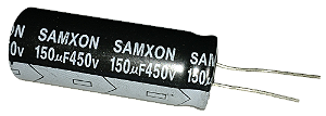 Capacitor Eletrolítico 150uf x 450V