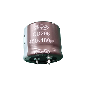 Capacitor Eletrolítico 180uf x 450V