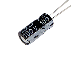 Capacitor Eletrolítico 2,2uf x 100V
