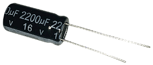 Capacitor Eletrolítico 2200uf x 16V