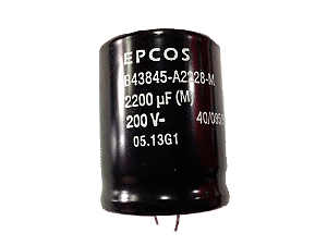 Capacitor Eletrolítico 2200uf x 200V
