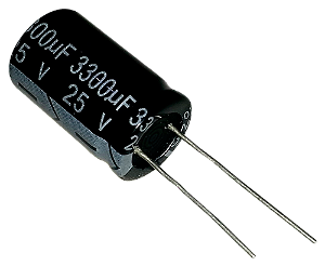 Capacitor Eletrolítico 3300uf x 25V