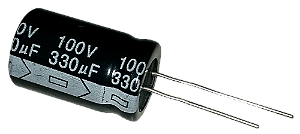 Capacitor Eletrolítico 330uf x 100V