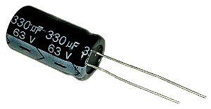 Capacitor Eletrolítico 330uf x 63V