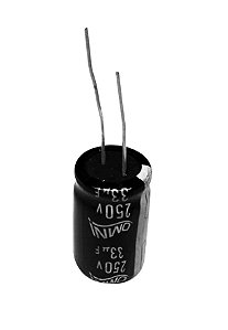 Capacitor Eletrolítico 33uf x 250V