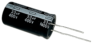 Capacitor Eletrolítico 33uf x 400V