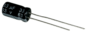 Capacitor Eletrolítico 33uf x 63V