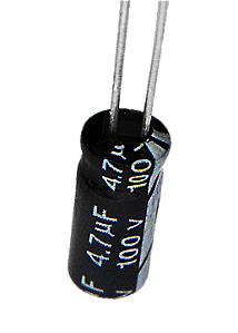 Capacitor Eletrolítico 4.7uf x 100V