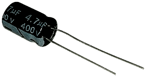 Capacitor Eletrolítico 4.7uf x 400V