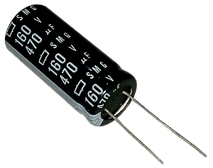 Capacitor Eletrolítico 470uf x 160V