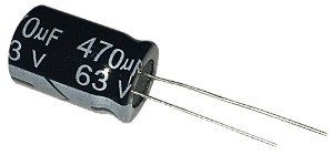 Capacitor Eletrolítico 470uf x 63V