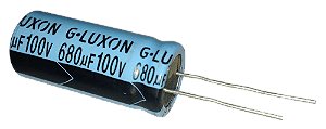 Capacitor Eletrolítico 680uf x 100V