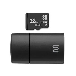 Cartão de Memória + Leitor USB 2X1 32GB Multilaser
