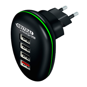 Central de recarga USB Comtac