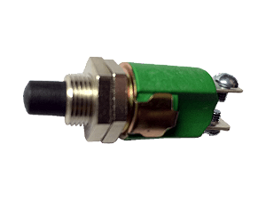 Chave Push Button Prof. N/F CS-390 Verde