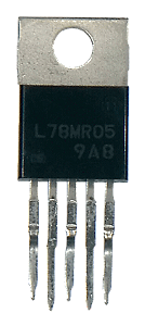 Circuito Integrado – CI L 78MR05 5 TERMINAIS