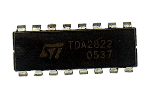 Circuito Integrado – CI TDA 2822 16 Pinos
